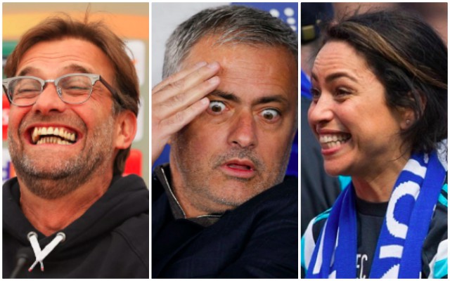 Klopp, Mourinho, Caneiro