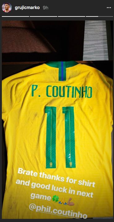 Grujic, Coutinho