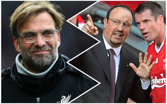 klopp benitez carragher