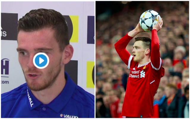 Andy Robertson, Throw