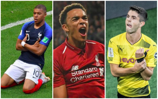 Mbappe, Trent, Pulisic