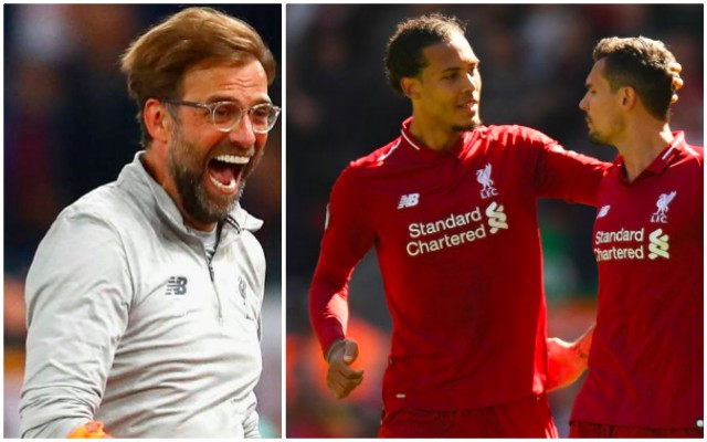 Klopp, Van Dijk, Lovren