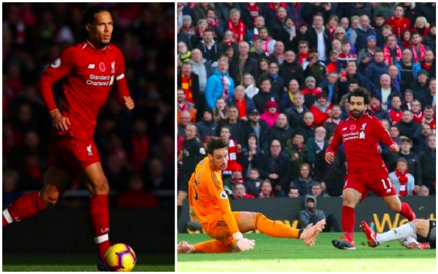 Mo Salah, Van Dijk