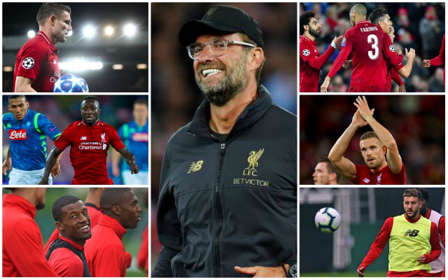 Liverpool midfielders fit