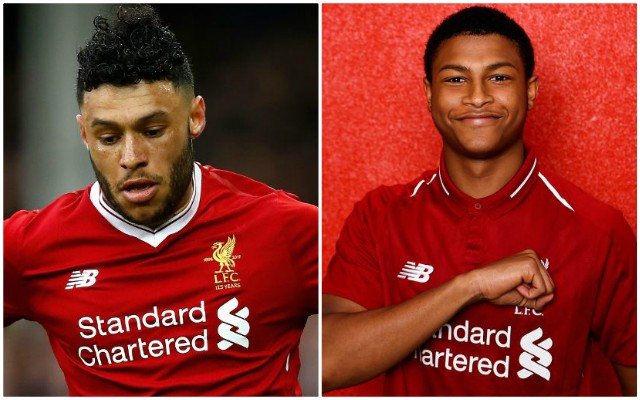 Alex Oxlade-Chamberlain, Rhian Brewster
