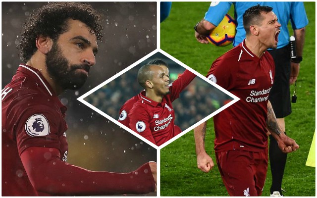 Mohamed Salah, Dejan Lovren, Fabinho