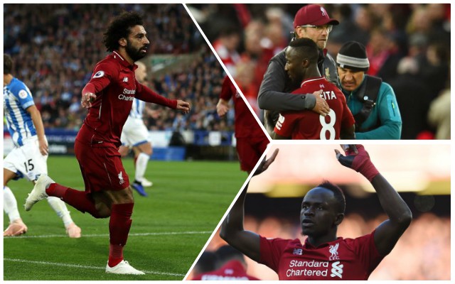 Mohamed Salah, Naby Keita, Sadio Mane
