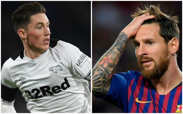 Harry Wilson, Lionel Messi