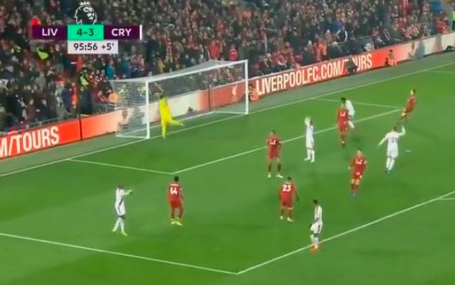 Rafa Camacho tackle on Wilfried Zaha