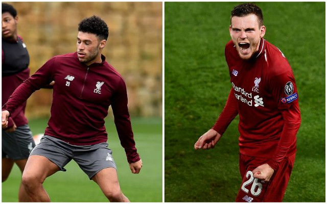 Alex Oxlade-Chamberlain, Andy Robertson