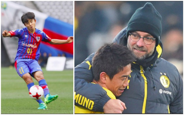 Takefusa-Kubo-Kagawa-Klopp