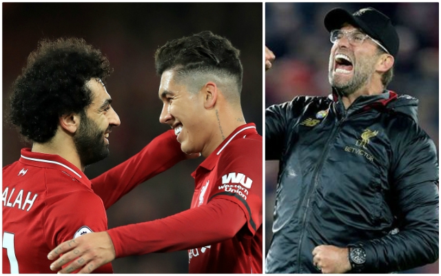 Salah-Firmino-Klopp