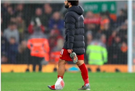 Mo Salah Ankle
