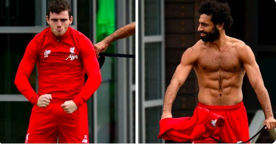 Mo Salah, Andy Robertson