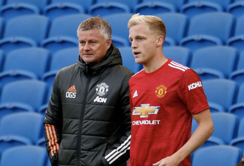 Van de BEek, Solskjaer