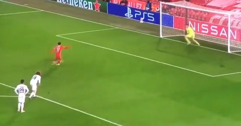 (Video) Salah slams home last-minute penalty to send Liverpool to top of UCL group