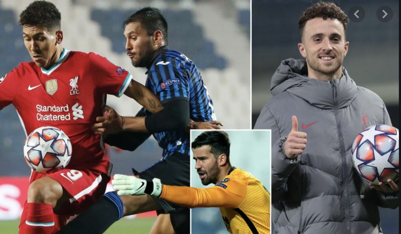 Jota, Alisson, Firmino