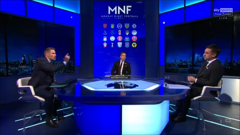 (Video) Carra and Neville’s stunning MNF row over Klopp and Covid goes viral