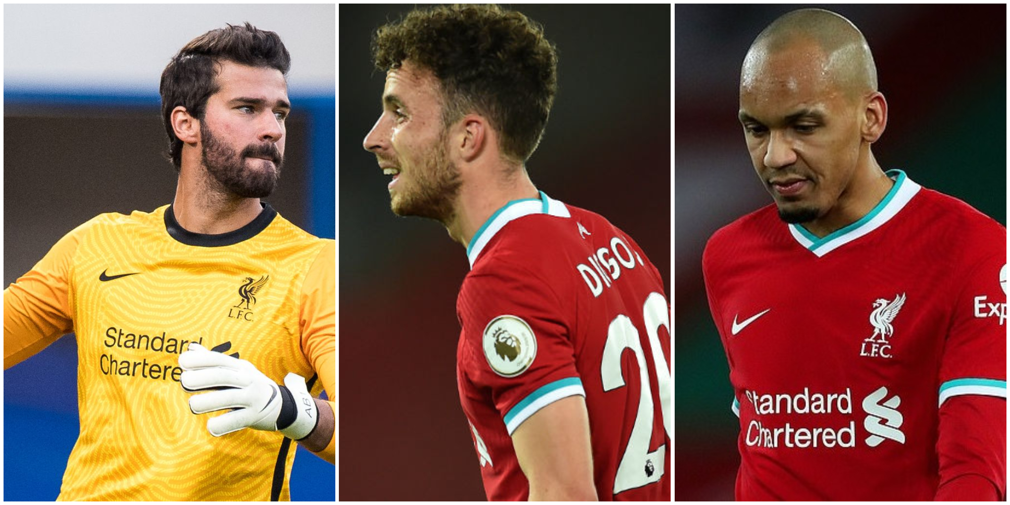 Liverpool, Fabinho, Alisson, Jota