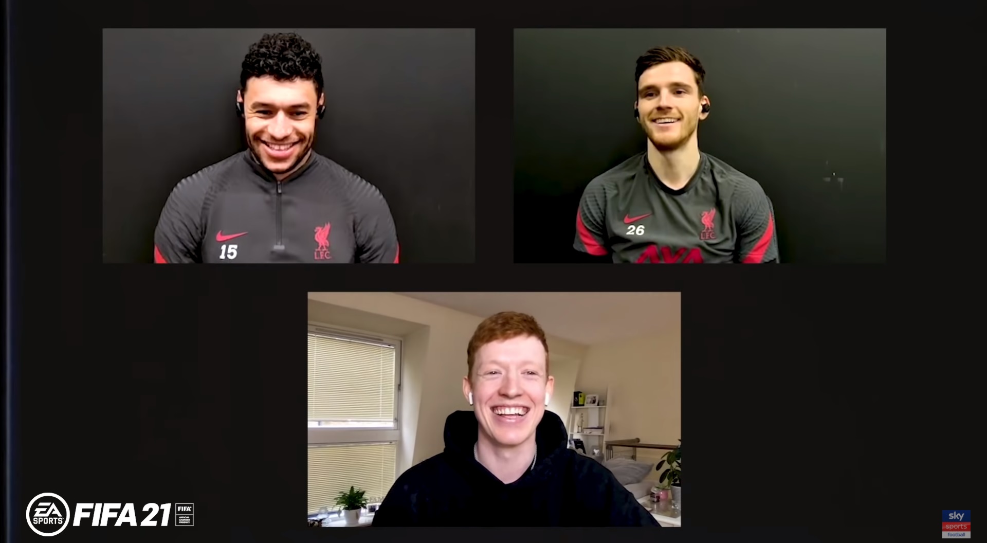 Robertson, Oxlade-Chamberlain, Matip
