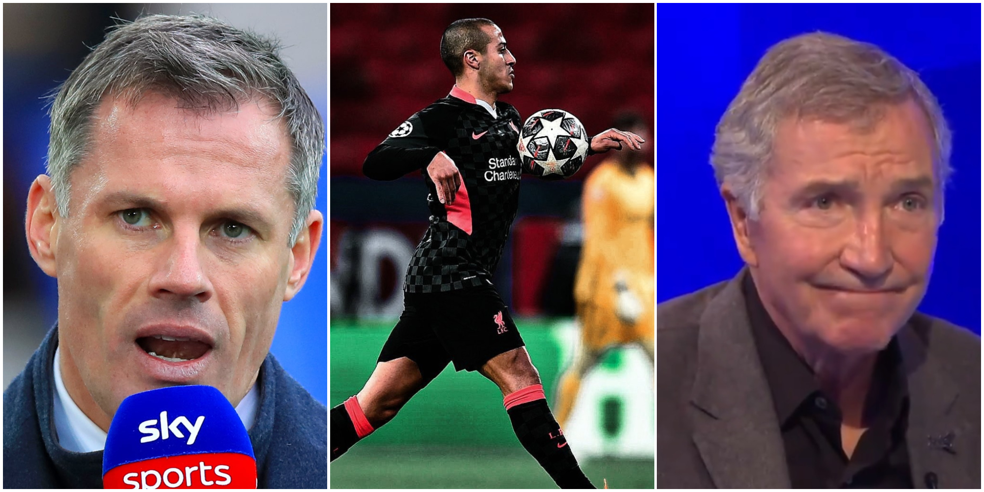 Thiago, Carragher, Souness