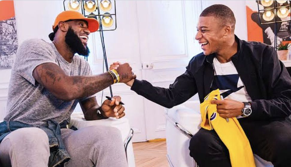 LeBron James, Kylian Mbappe