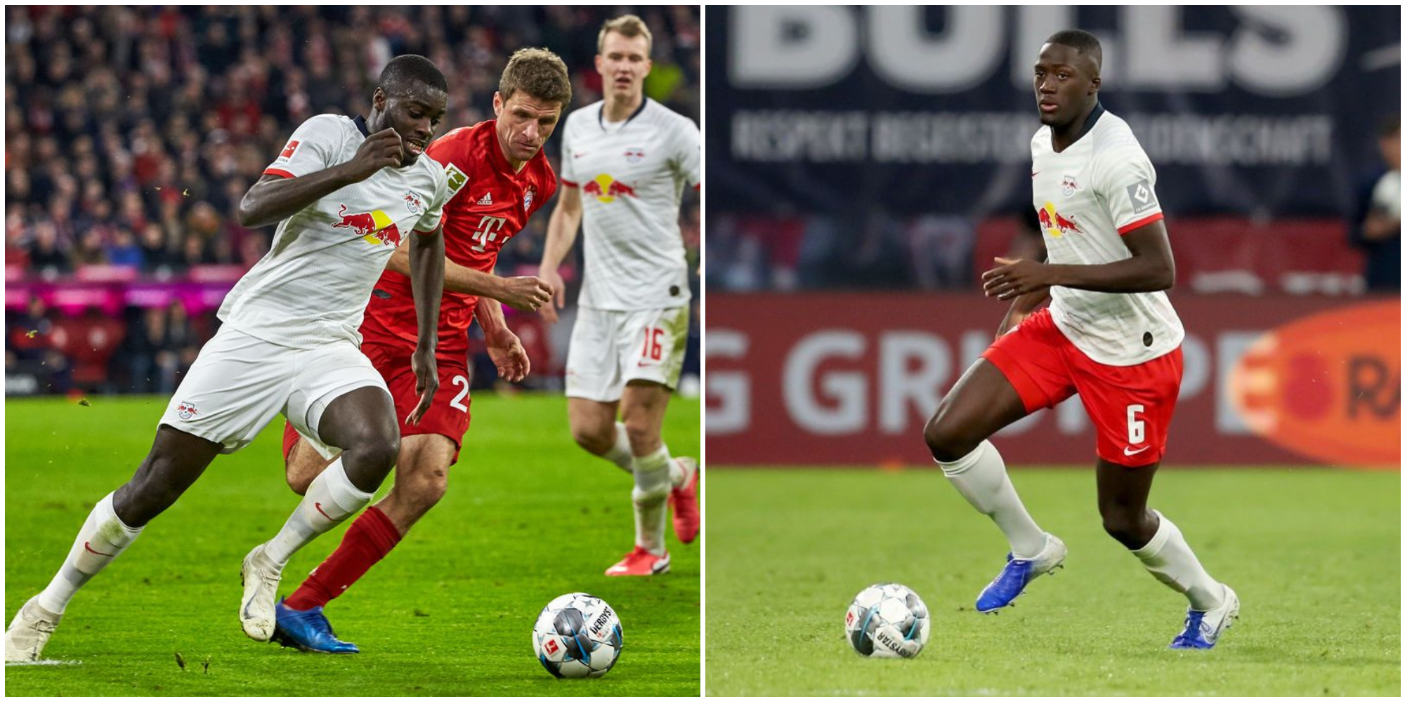 Upamecano, Konate, Romano