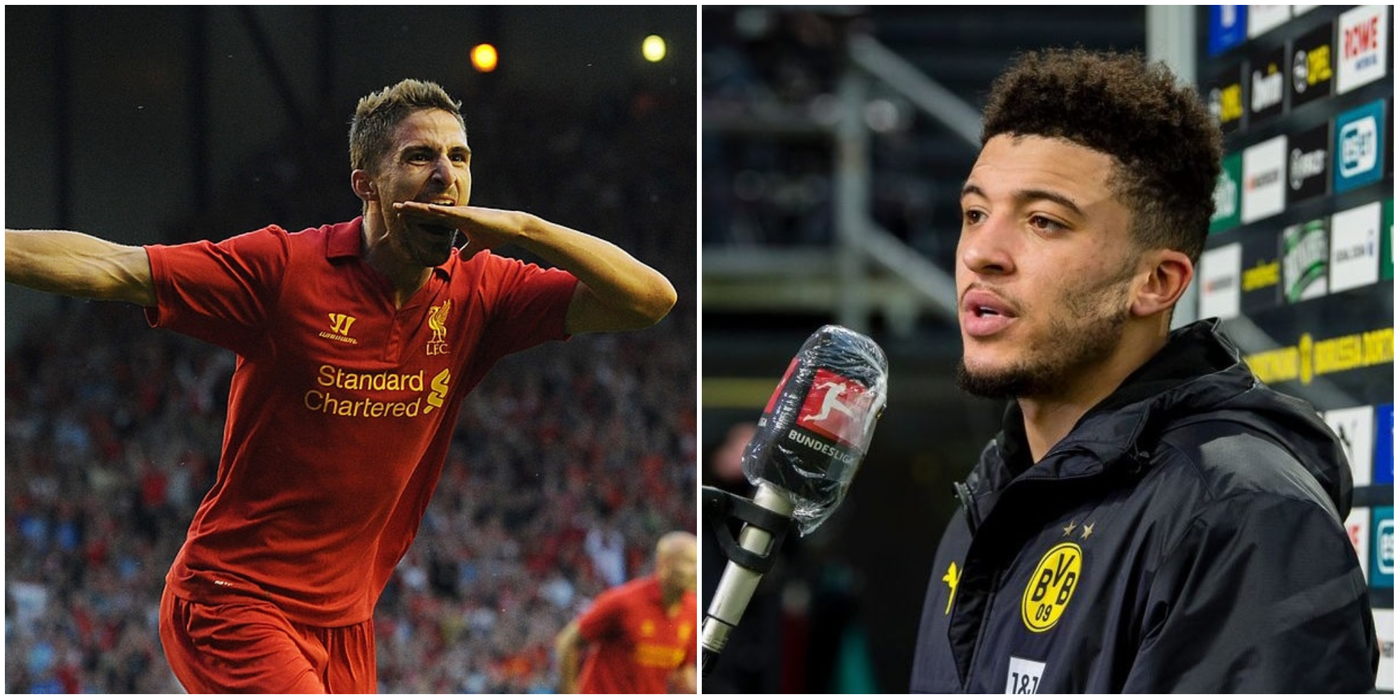 Borini, Sancho, Liverpool, Manchester United