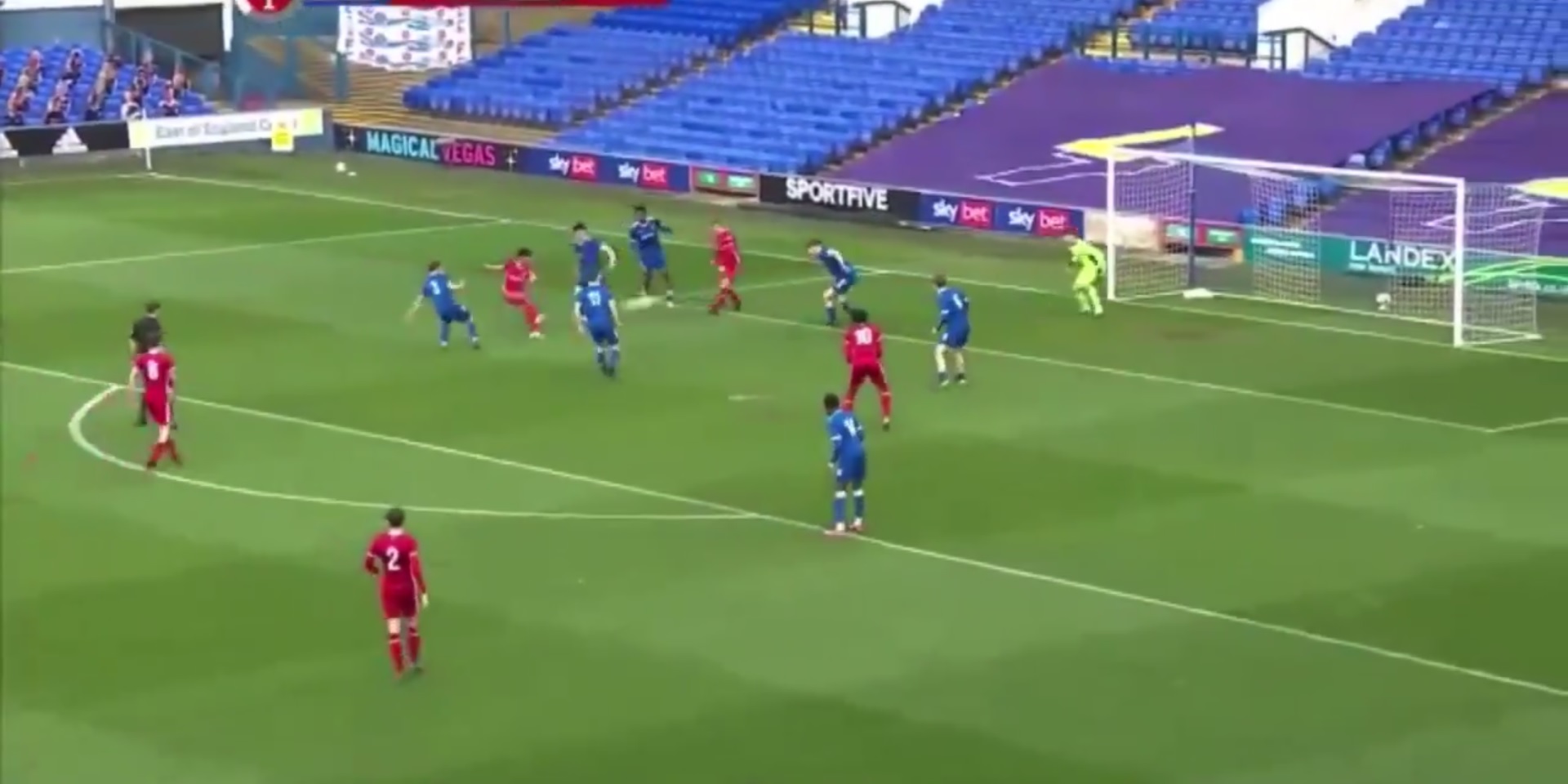 (Video) Liverpool starlet shows off dancing feet in build-up to brilliant goal