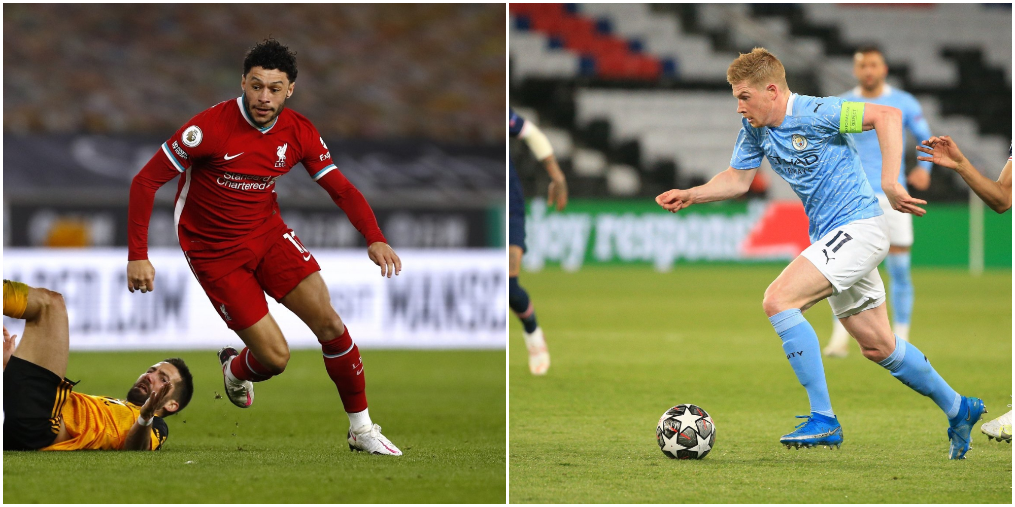Oxlade-Chamberlain, De Bruyne, Liverpool