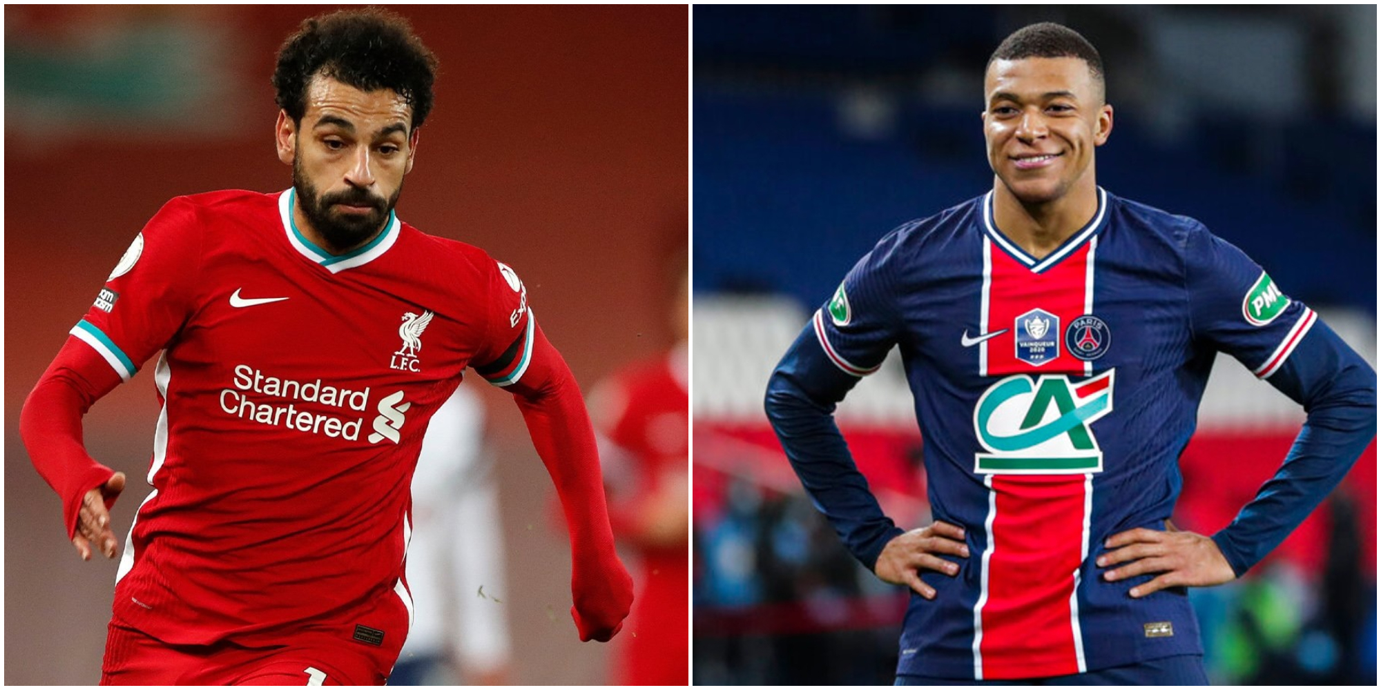 Salah, Mbappe