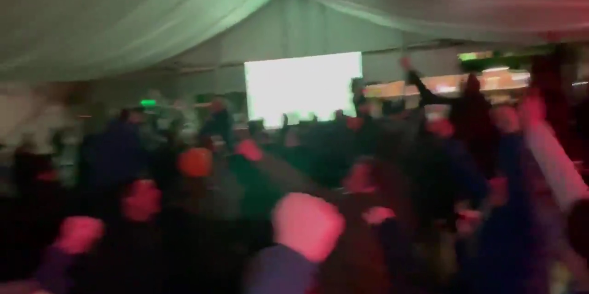 (Video) Liverpool fans explode in celebration as Reds beat Man United at Old Trafford
