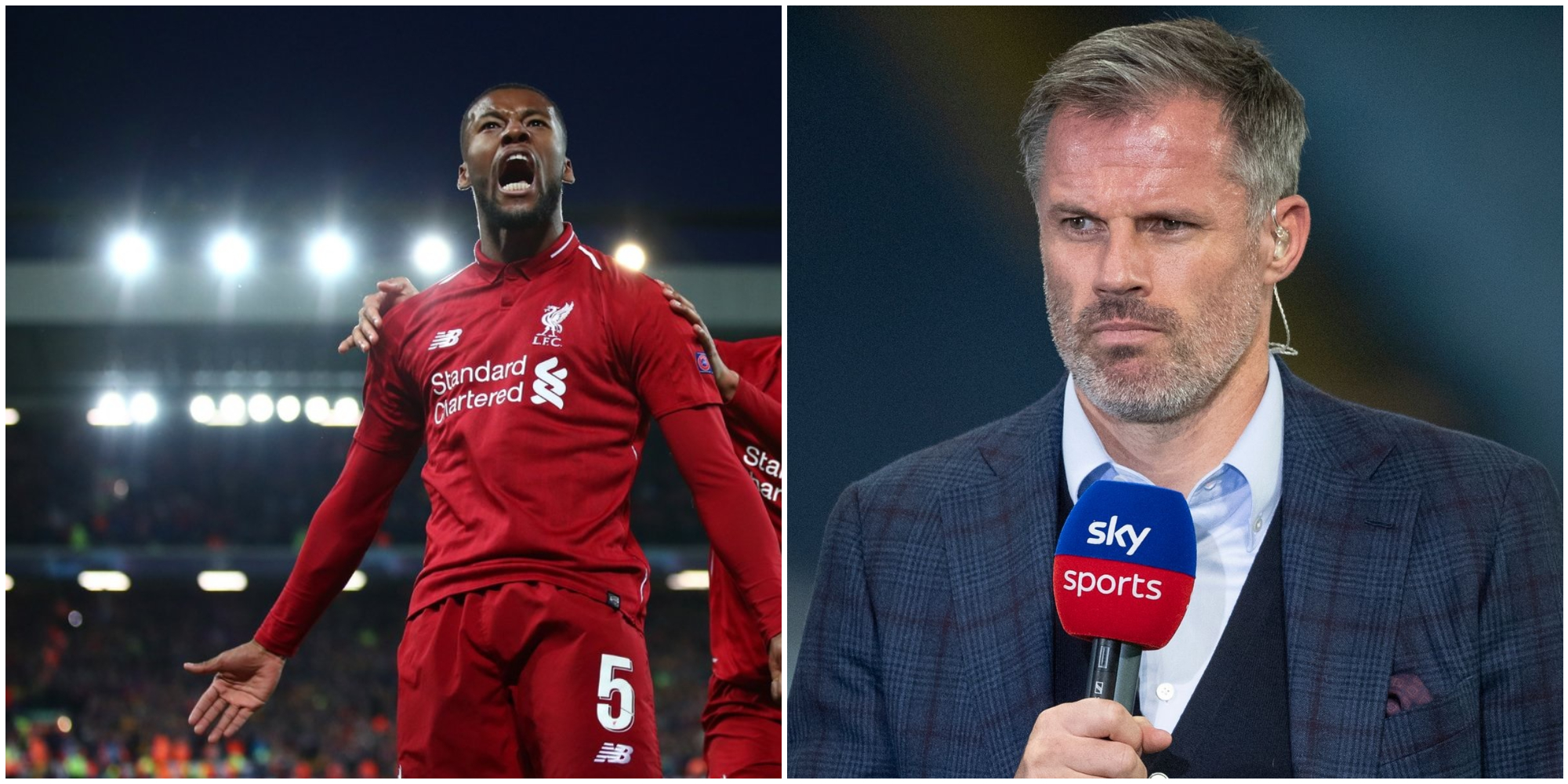 Wijnaldum, Liverpool, Carragher