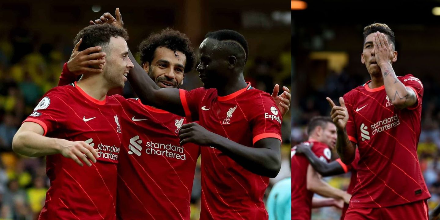Mane, Salah, Robinson, Liverpool