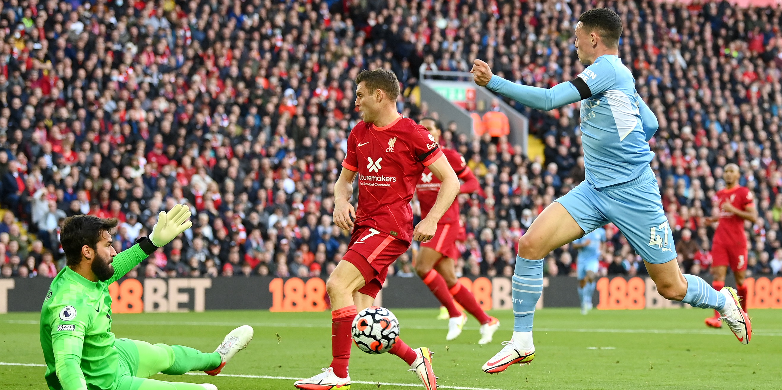 Foden, Carragher, Alisson