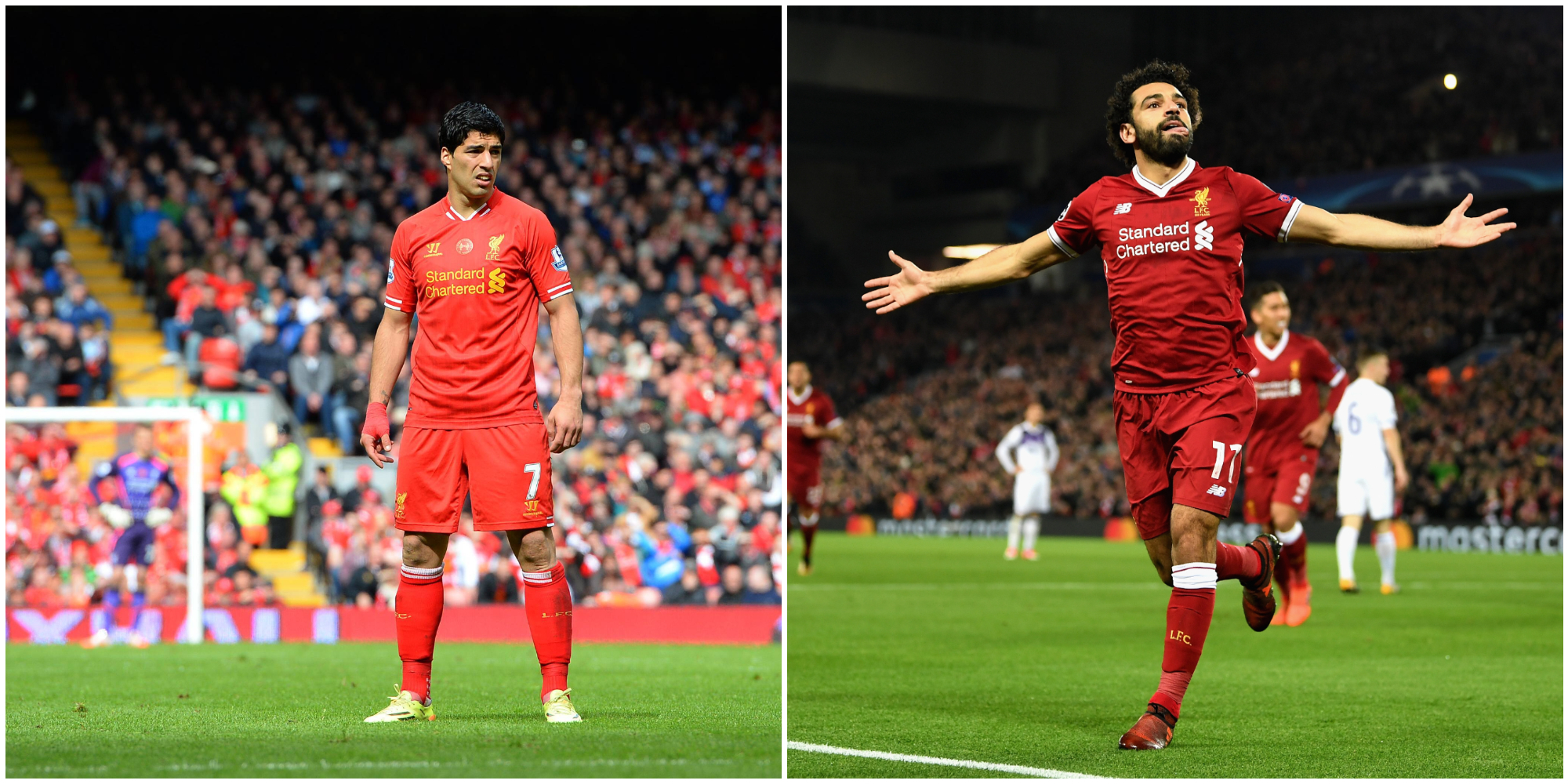 Salah, Suarez, Owen, Ferdinand