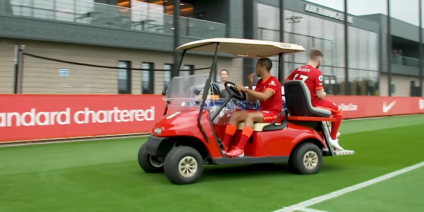 Thiago, Elliott, Liverpool