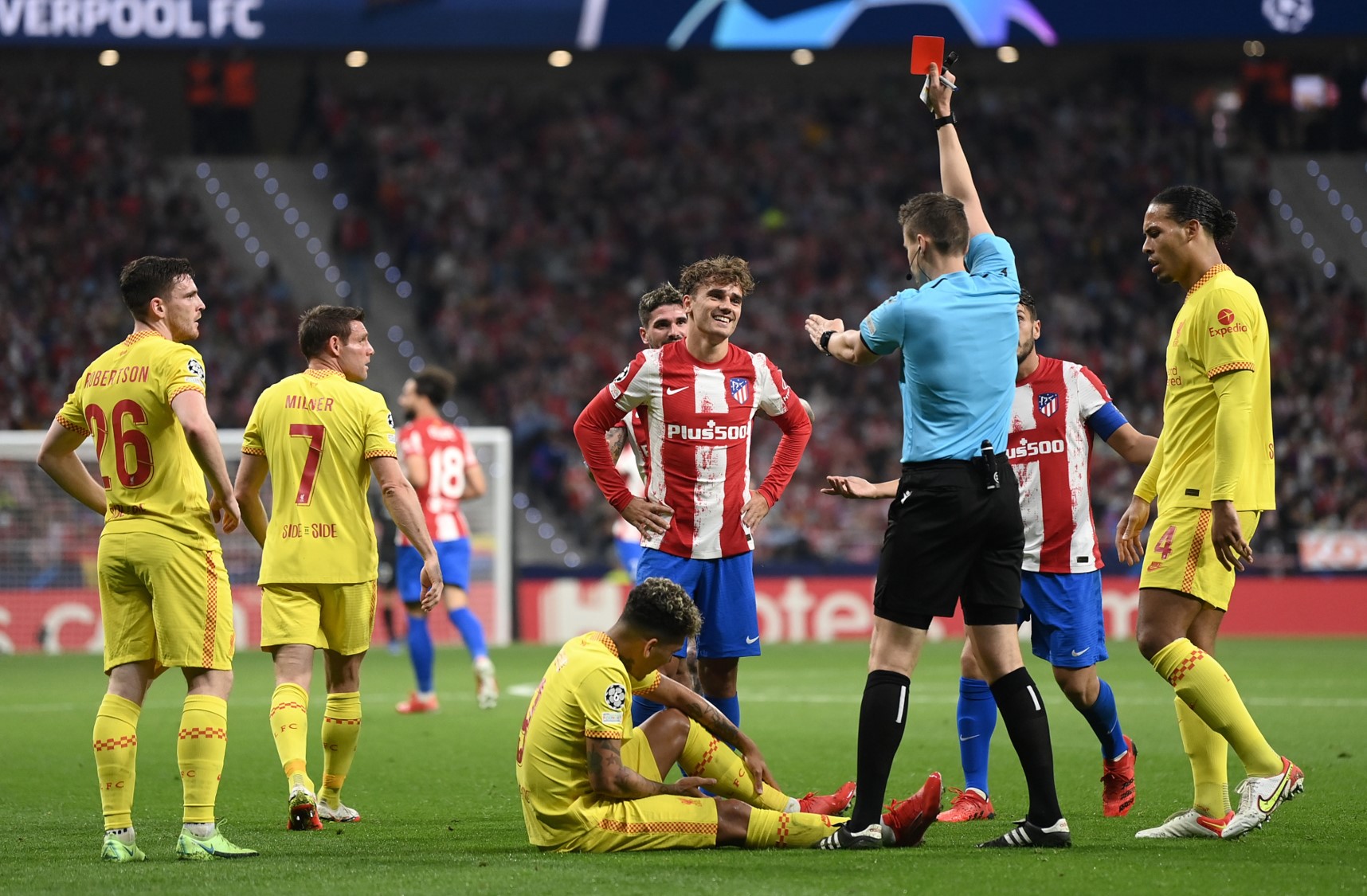 Robertson, Griezmann