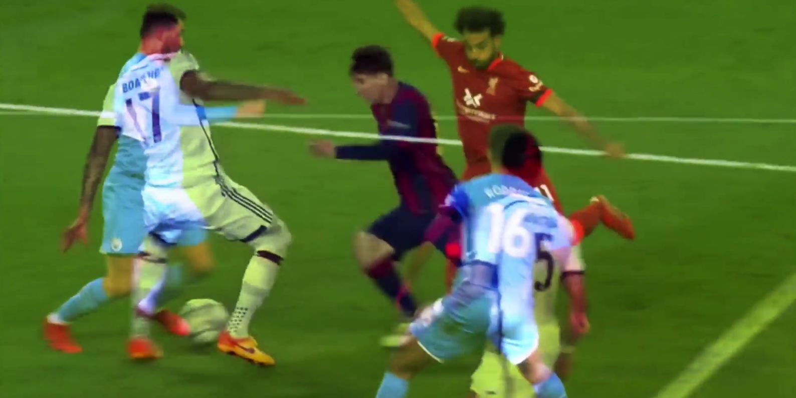 Salah, Messi