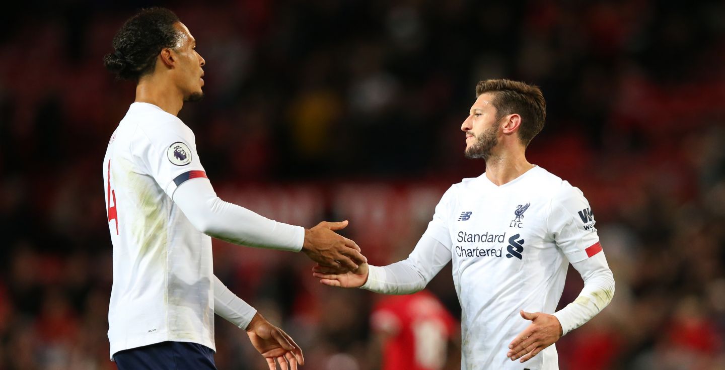 Van den Berg, Van Dijk, Lallana