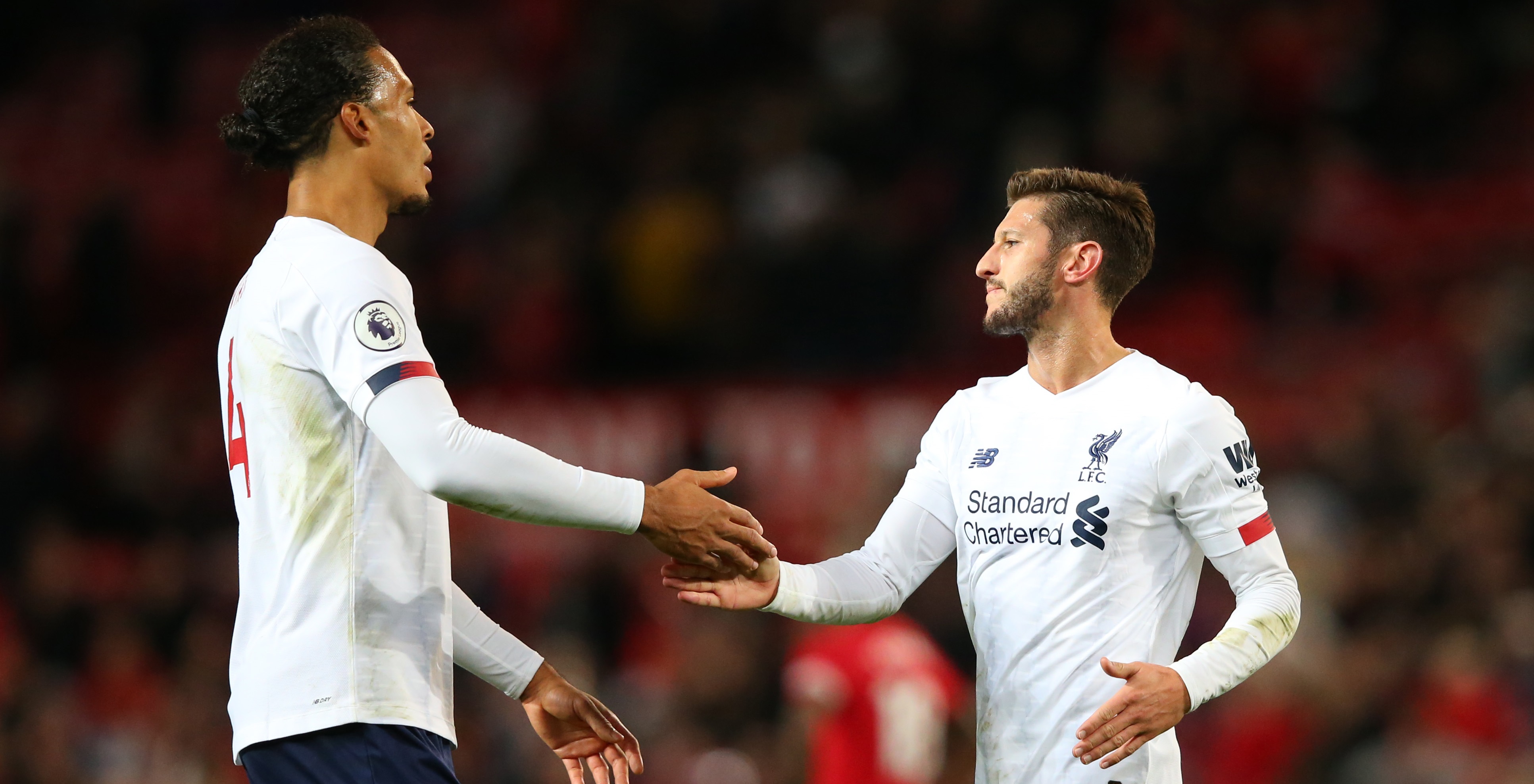 Van den Berg, Van Dijk, Lallana