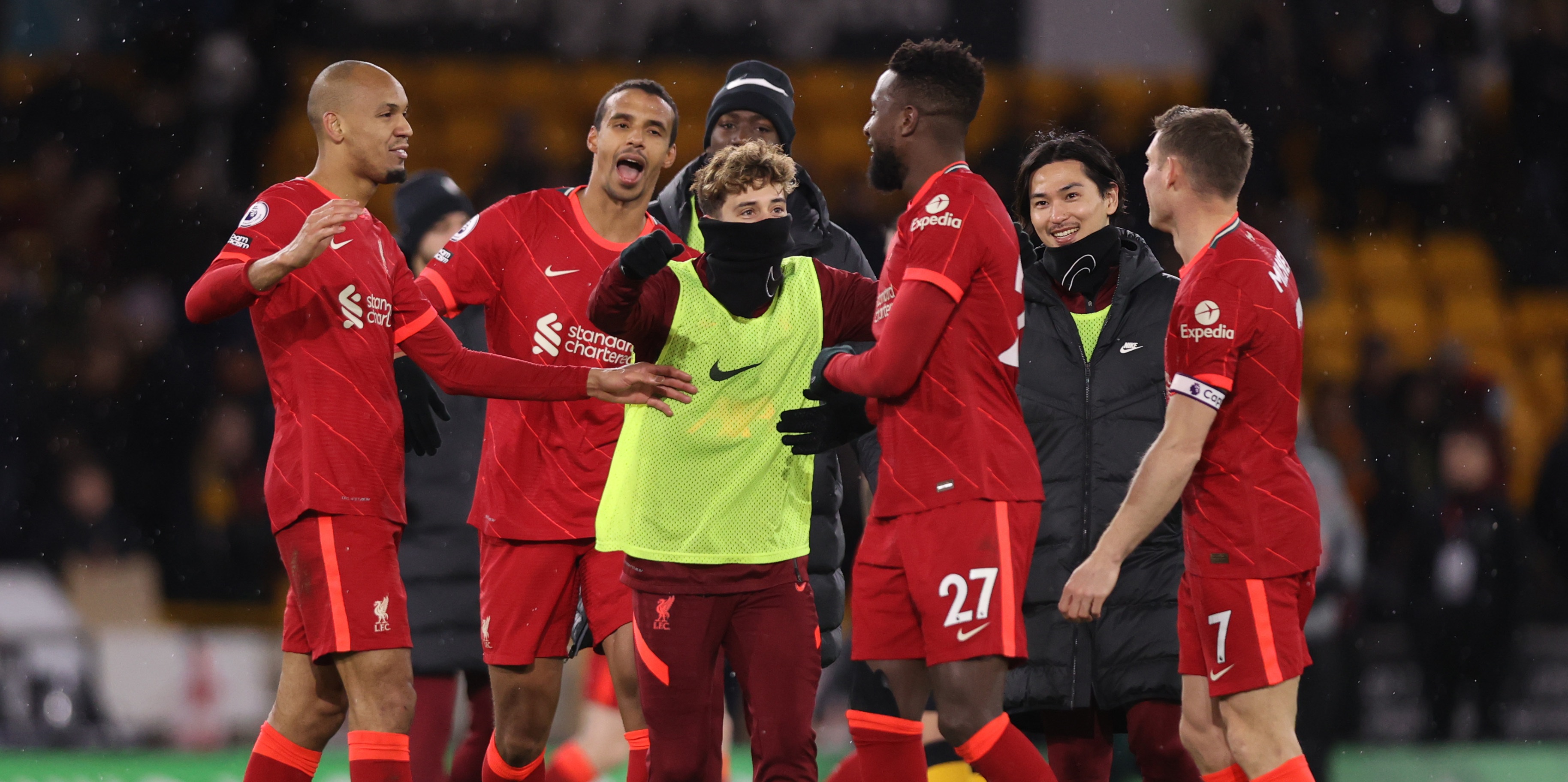 Diaz, Liverpool, Origi, Minamino