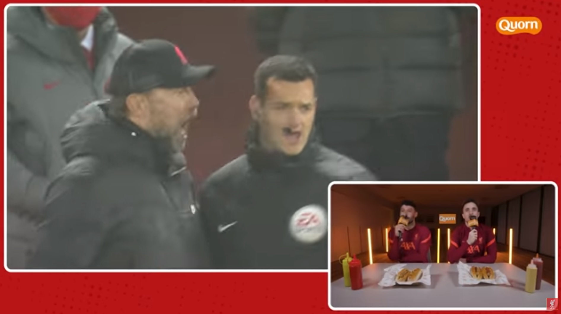 Klopp, Arteta, Oxlade-Chamberlain, Jota