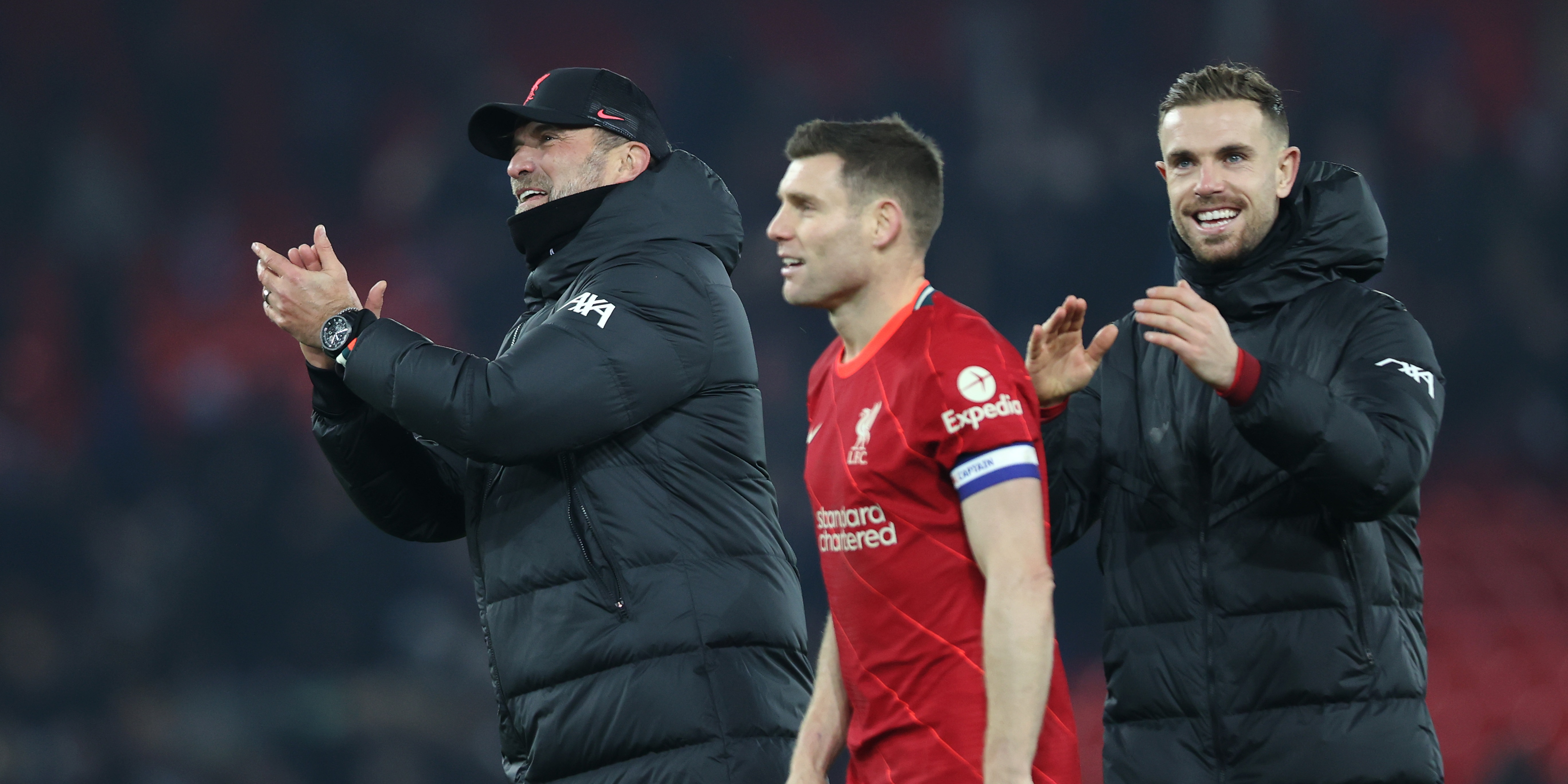 Milner, Klopp, Robinson