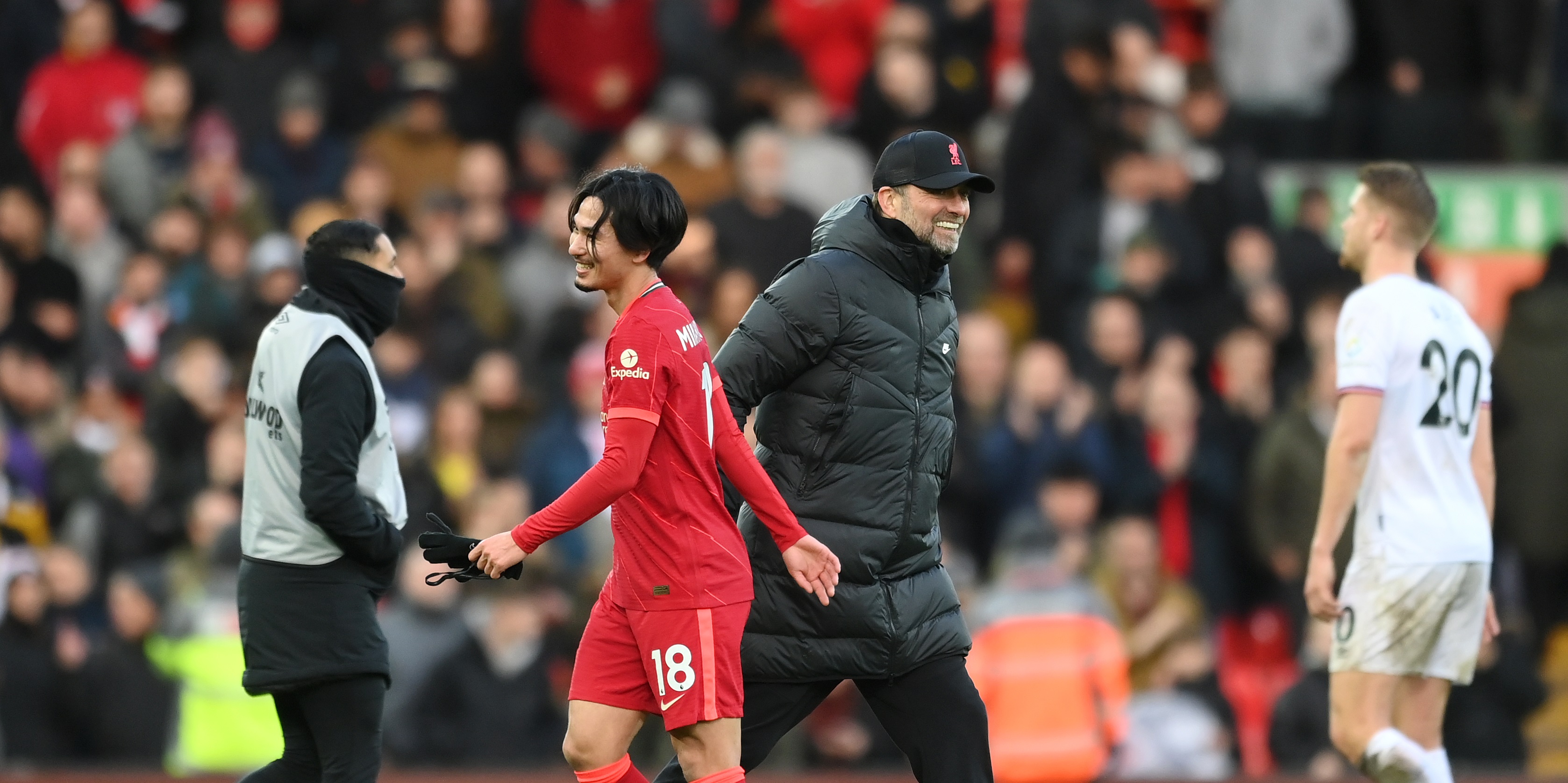 Minamino, Klopp, Liverpool