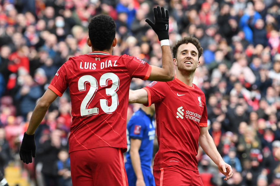 Liverpool, Jota, Diaz