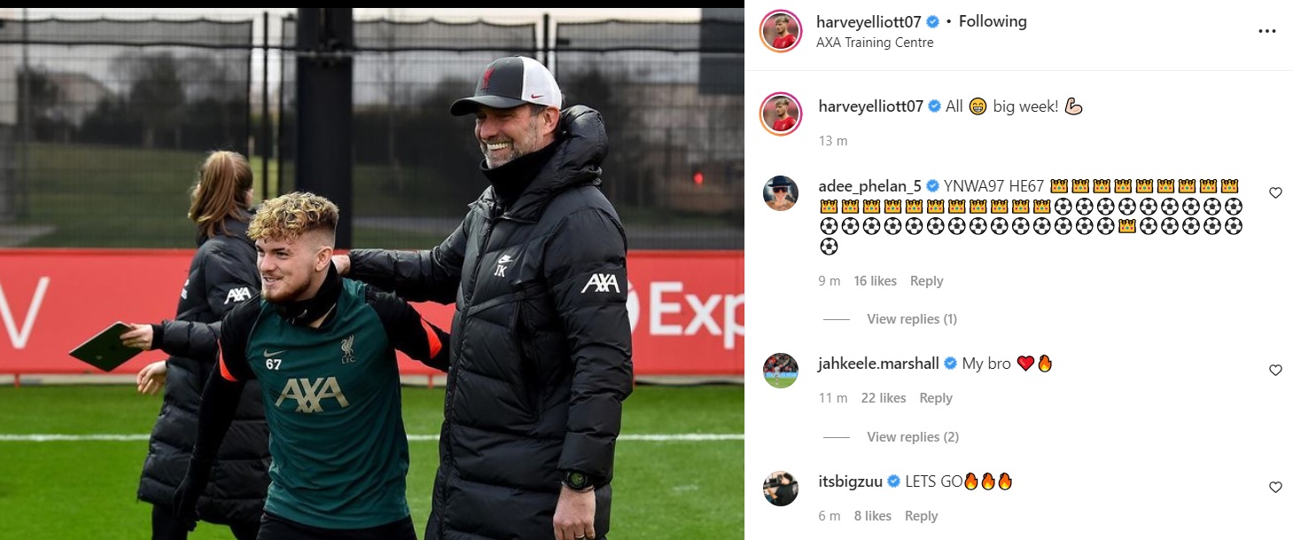 Elliott, Klopp