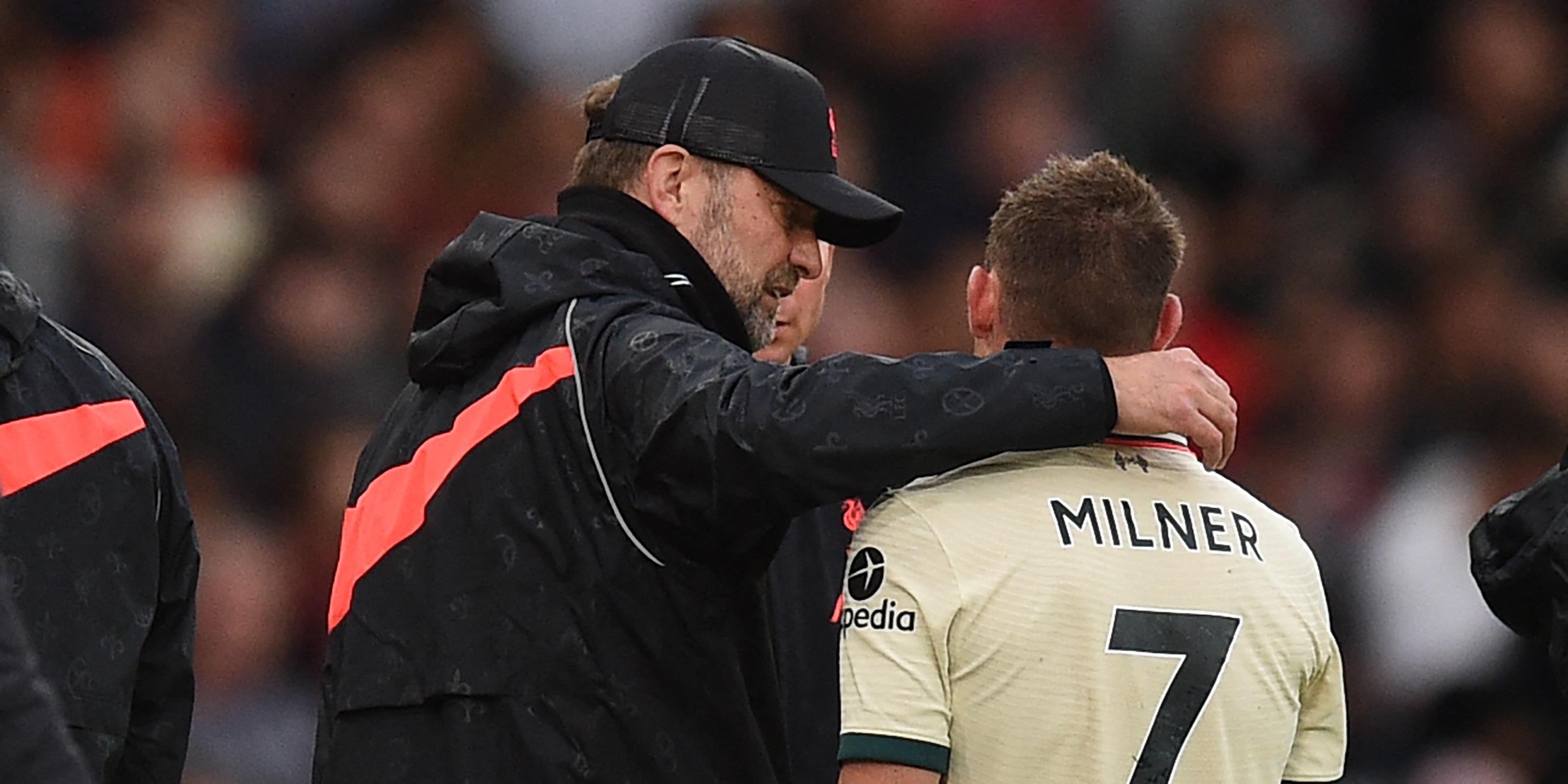 Milner, Klopp, Romano