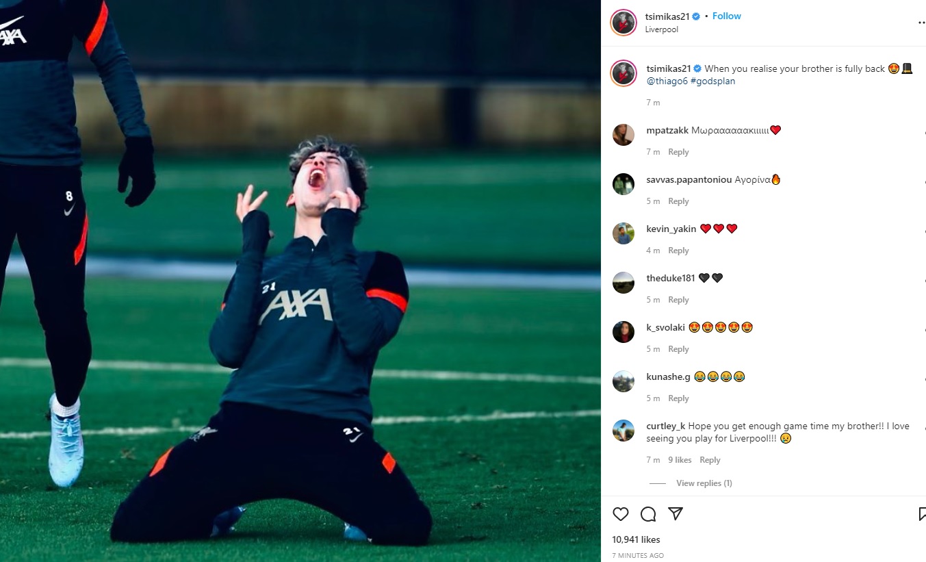 Tsimikas, Thiago