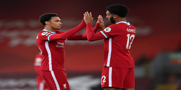 Liverpool, Alexander-Arnold, Gomez
